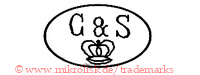 C & S (im Oval mit Krone) | g&s
